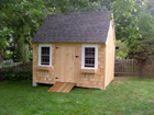 Custom-built wooden sheds, garden sheds, & storage sheds by Nantucket Sheds - Serving southeastern MA, NH, CT, RI, Martha's Vineyard, & Cape Cod
