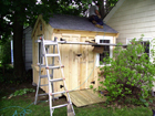 Custom-built wooden sheds, garden sheds, & storage sheds by Nantucket Sheds - Serving southeastern MA, NH, CT, RI, Martha's Vineyard, & Cape Cod